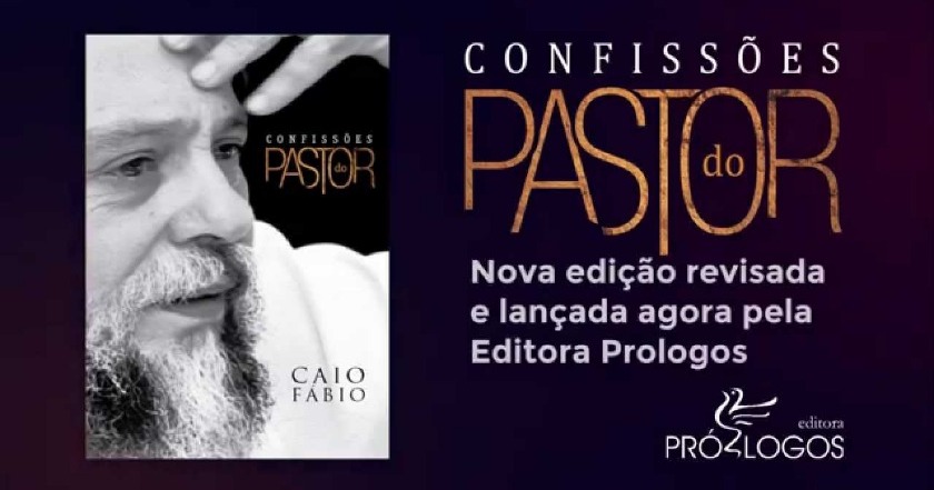 LIVRO "CONFISSÕES DO PASTOR" - CAIO FÁBIO